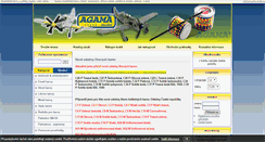 Desktop Screenshot of obchod.agama-model.cz